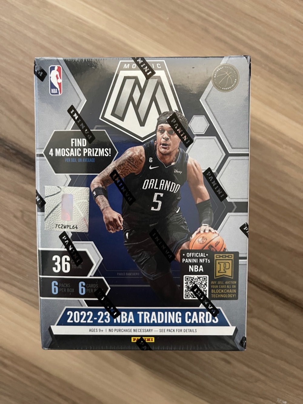 Panini 2022-23 NBA Mosaic Box - Black/Gray/Blue